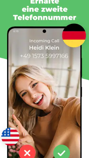 OnPhone: Zweite Telefonnummer screenshot