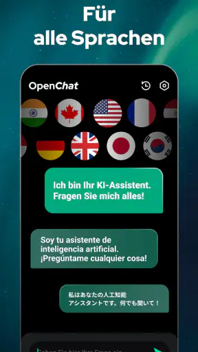 Open Chat - KI-Bot-App screenshot
