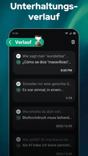 Open Chat - KI-Bot-App screenshot