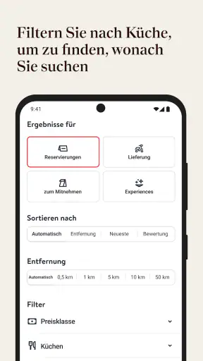 OpenTable screenshot