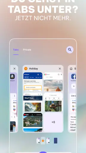 Opera-Browser mit KI screenshot