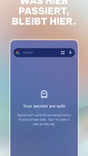 Opera-Browser mit KI screenshot