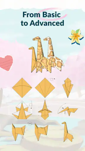 Origami World: Lernen & Spiel screenshot