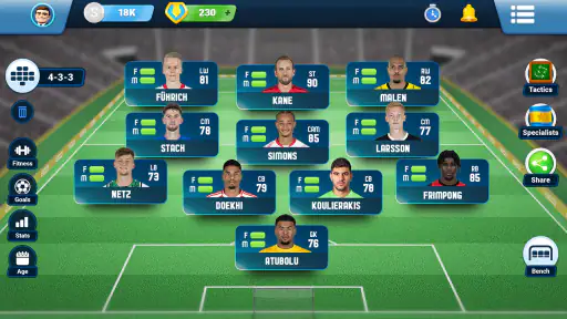 OSM 25 - Fußballmanager Spiele screenshot