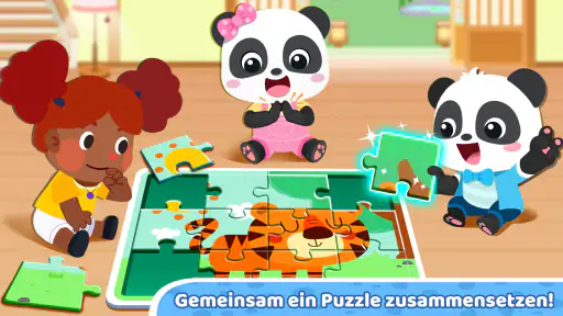 Panda Spiel: Stadt Heim screenshot