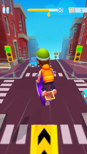 Paper Boy Race — 3D-Run-Spiele screenshot