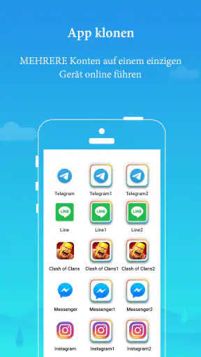 Parallel Space - App klonen screenshot