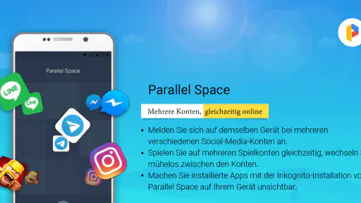 Parallel Space - App klonen screenshot