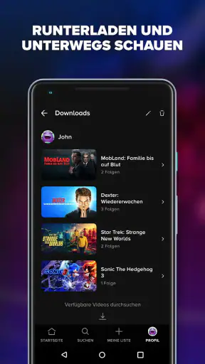 Paramount+ screenshot