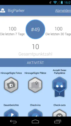Parkopedia Parken screenshot