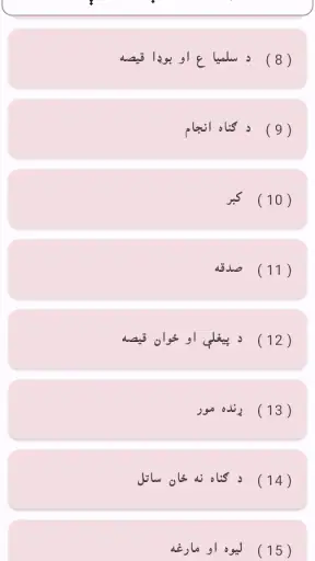 Pashto short stories پښتو قیصی screenshot