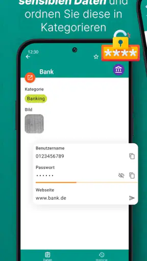 Password Safe und Manager screenshot