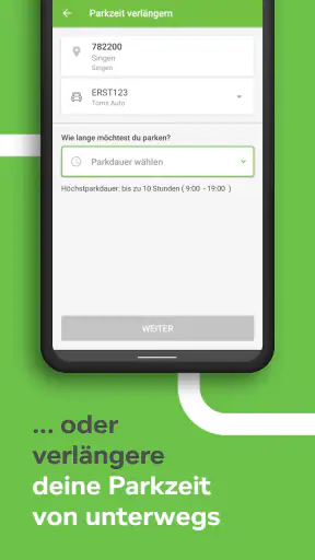 PayByPhone – Parken per App screenshot