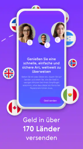 Paysend Einfache Geldtransfers screenshot