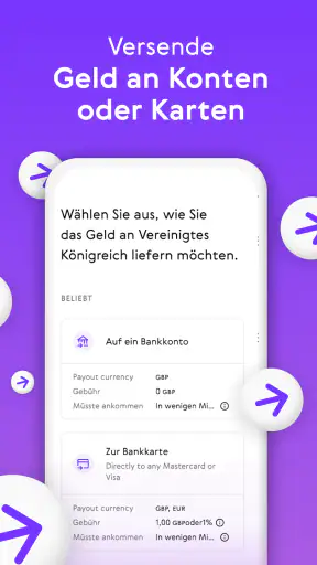 Paysend Einfache Geldtransfers screenshot
