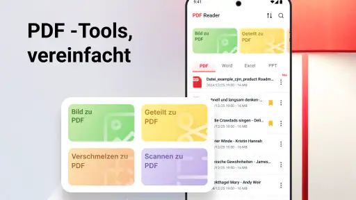 PDF-Anzeige und Bearbeitungs screenshot