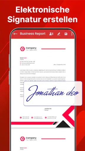 PDF Reader - PDF Signieren screenshot