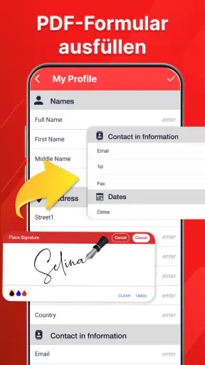 PDF Reader - PDF Signieren screenshot