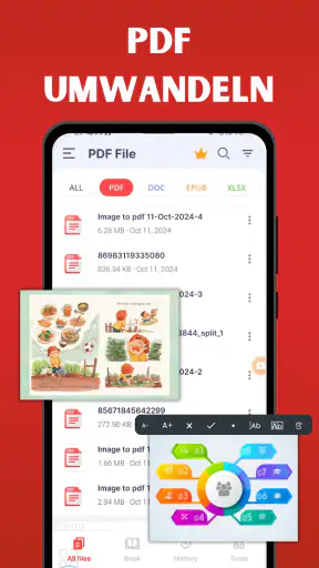PDF Umwandeln & PDF Lesen screenshot