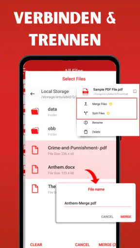 PDF Umwandeln & PDF Lesen screenshot