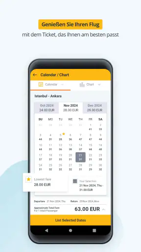 Pegasus: Günstige Flugtickets screenshot