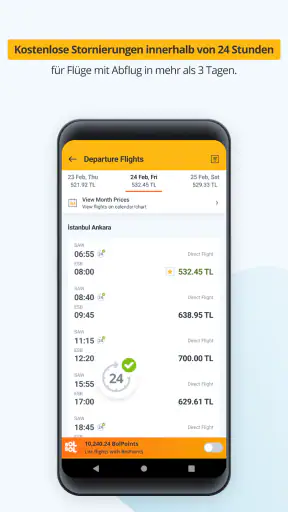 Pegasus: Günstige Flugtickets screenshot