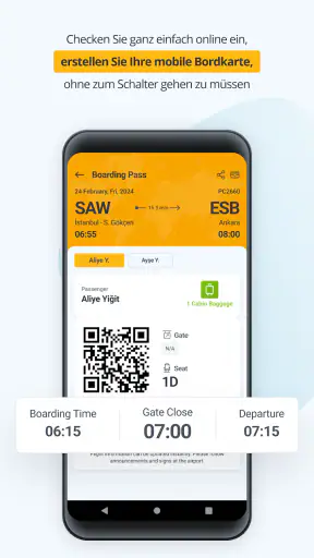 Pegasus: Günstige Flugtickets screenshot