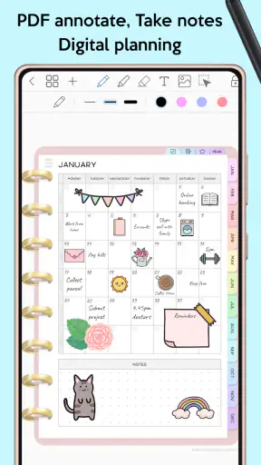 Penly: Digital Planner & Notes screenshot