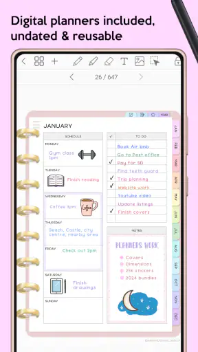 Penly: Digital Planner & Notes screenshot