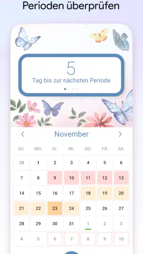 Perioden Kalender: Mein Zyklus screenshot