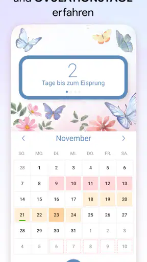 Perioden Kalender: Mein Zyklus screenshot