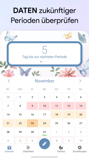 Perioden Kalender: Mein Zyklus screenshot