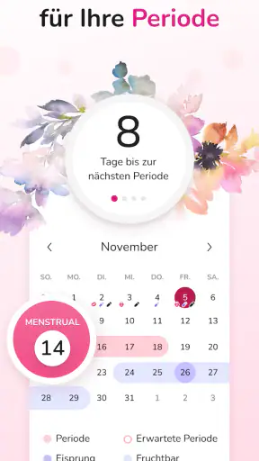 Periodenkalender - Zyklus screenshot