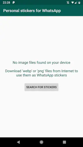 Personal stickers for WhatsApp screenshot