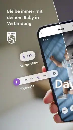 Philips Avent Baby Monitor+ screenshot