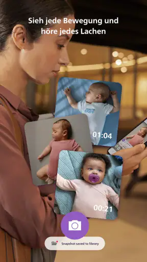 Philips Avent Baby Monitor+ screenshot