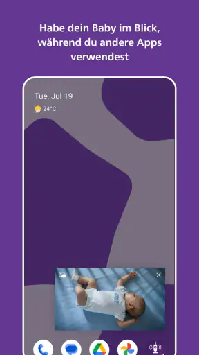 Philips Avent Baby Monitor+ screenshot