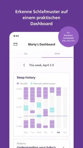 Philips Avent Baby Monitor+ screenshot