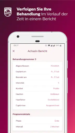 Philips Lumea IPL screenshot