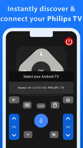 Philips TV-Fernbedienung screenshot