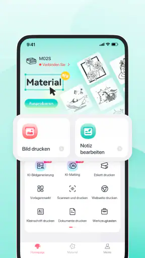 Phomemo screenshot