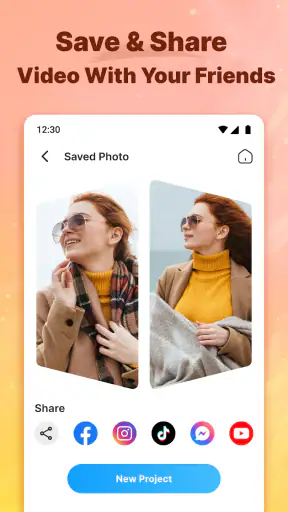 Photo Video Maker Photo Editor screenshot