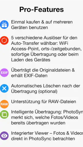 PhotoSync Bundle Add-On screenshot