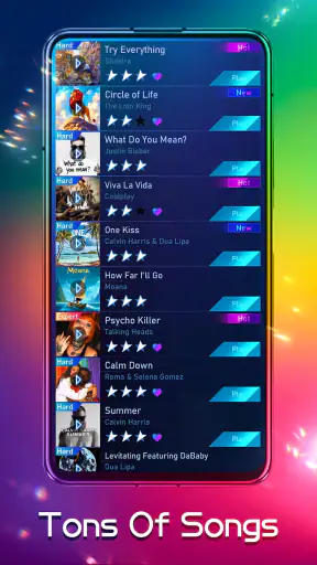 Piano Fire: Edm Music & Piano screenshot