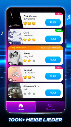 Piano Magic Star 4 Musik Spiel screenshot