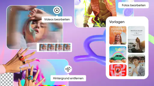 Picsart Bilder bearbeiten AI screenshot