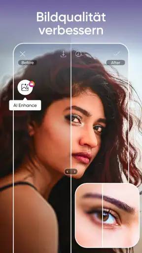 Picsart Bilder bearbeiten AI screenshot