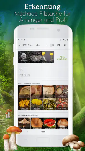 Pilze 123 screenshot
