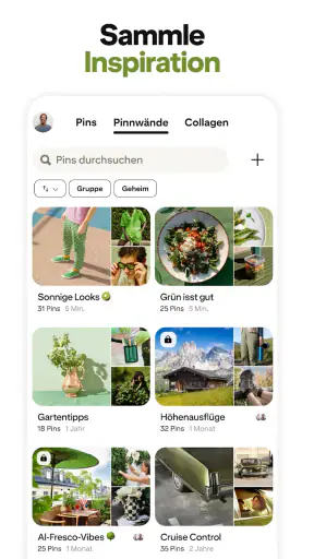 Pinterest screenshot
