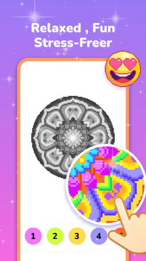 Pixelfärbung screenshot